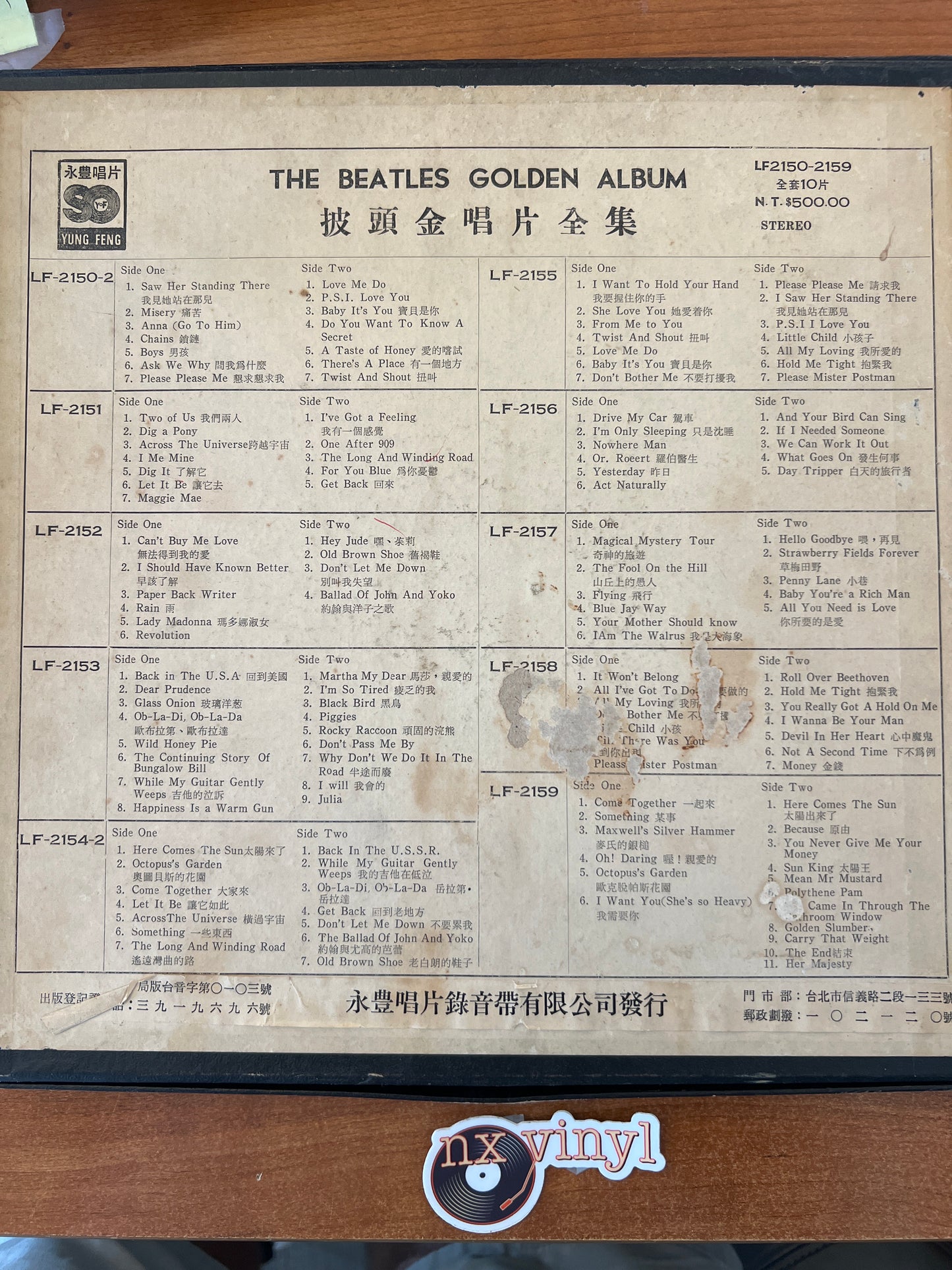 The Beatles-Golden Album(Rock)