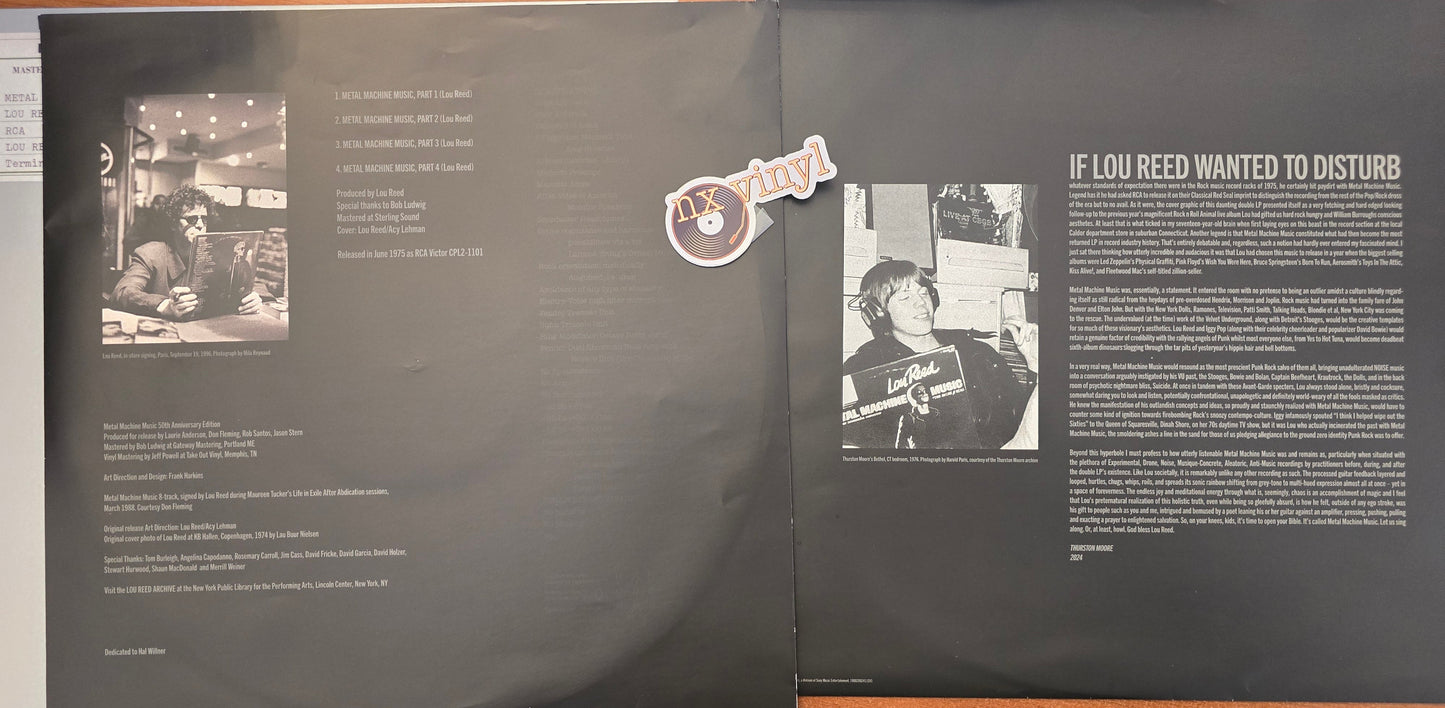 Lou Reed - Metal Machine Music 2LP RSD 50TH ANNIV (rock-electronic)