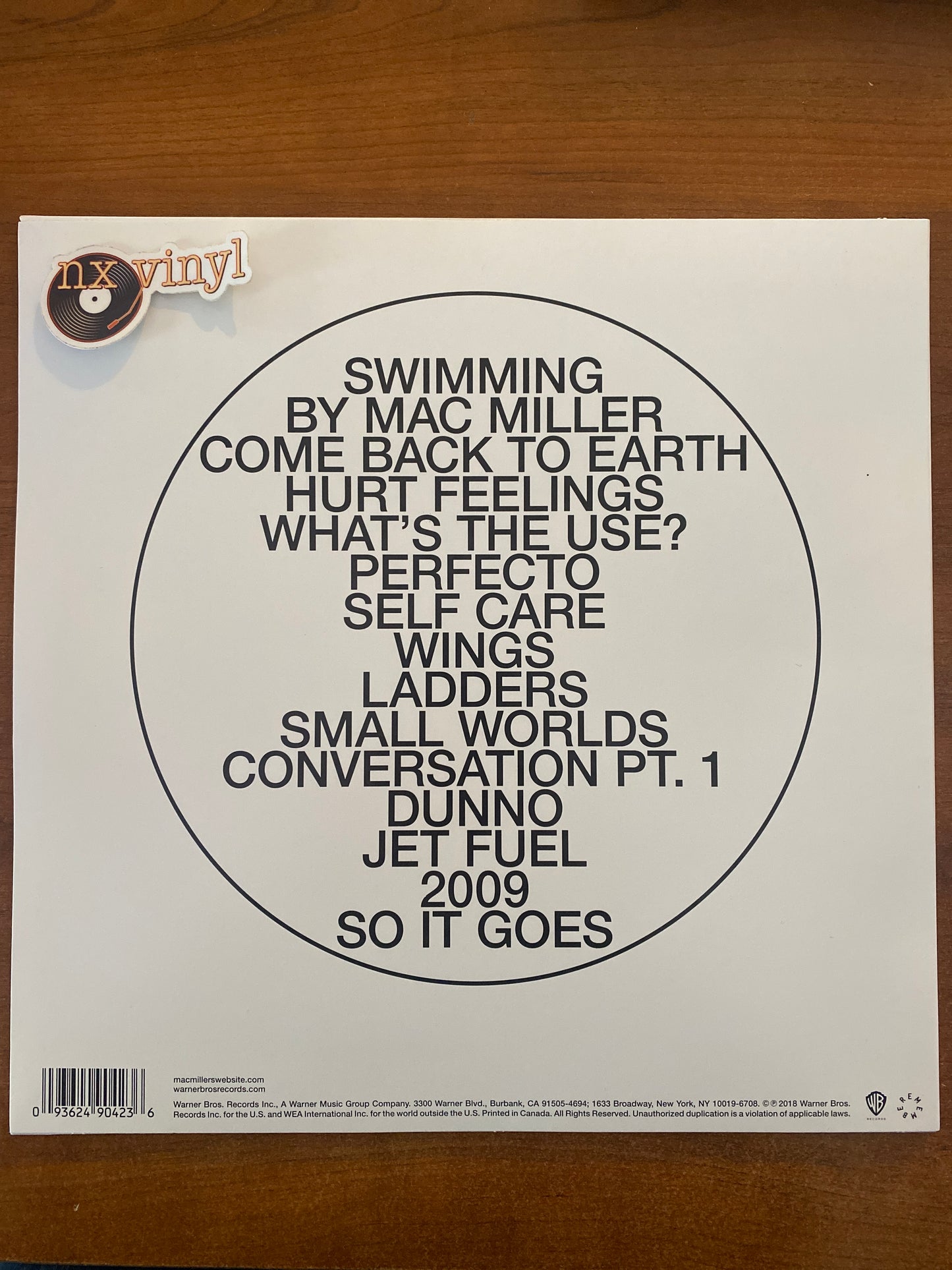 Mac Miller - Swimming (HipHop)(2lps)