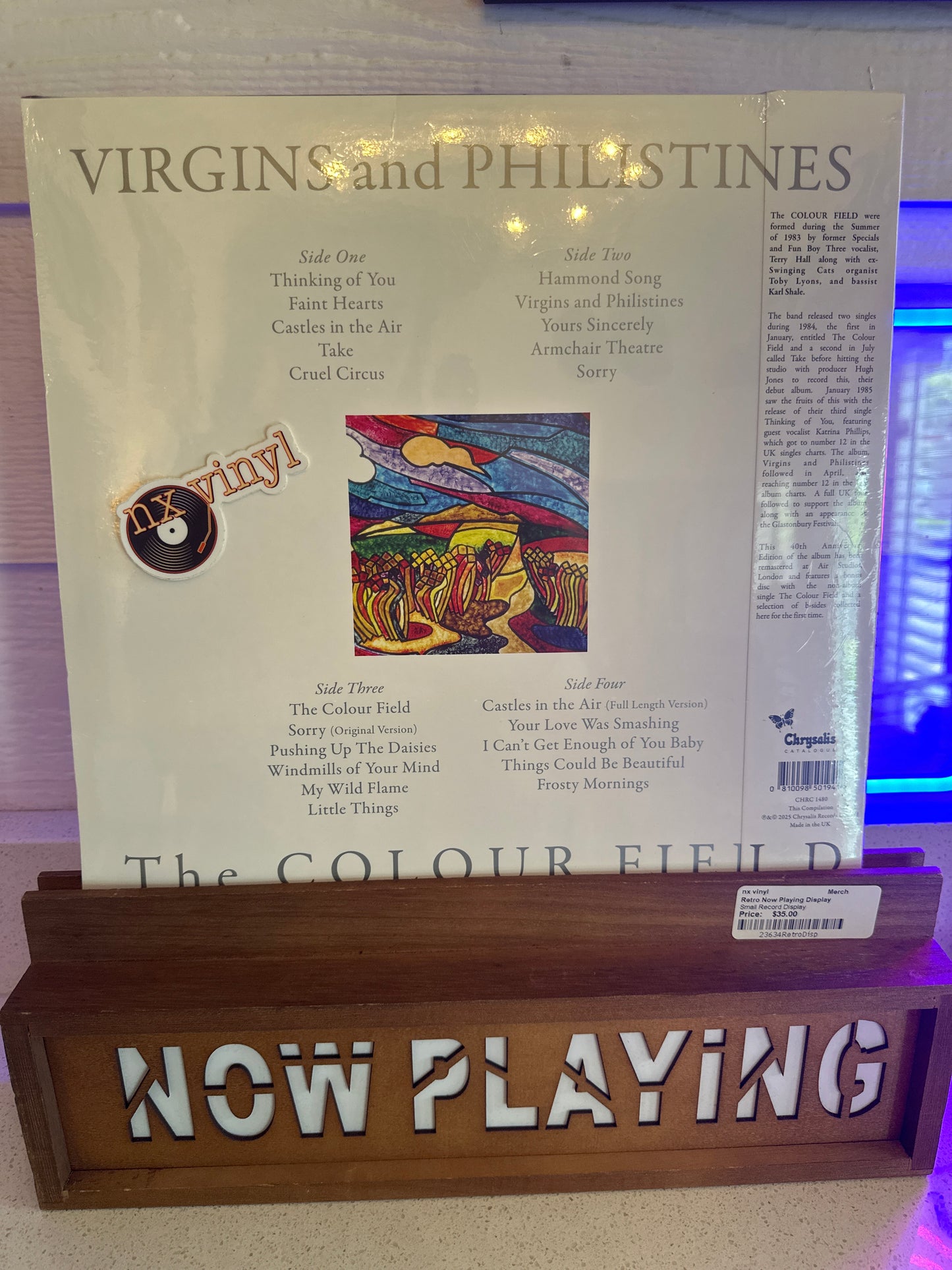 The Colourfield- Virgins & Philistines (Indie) (Yellow)