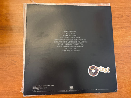 AC/DC - Back In Black (Rock)