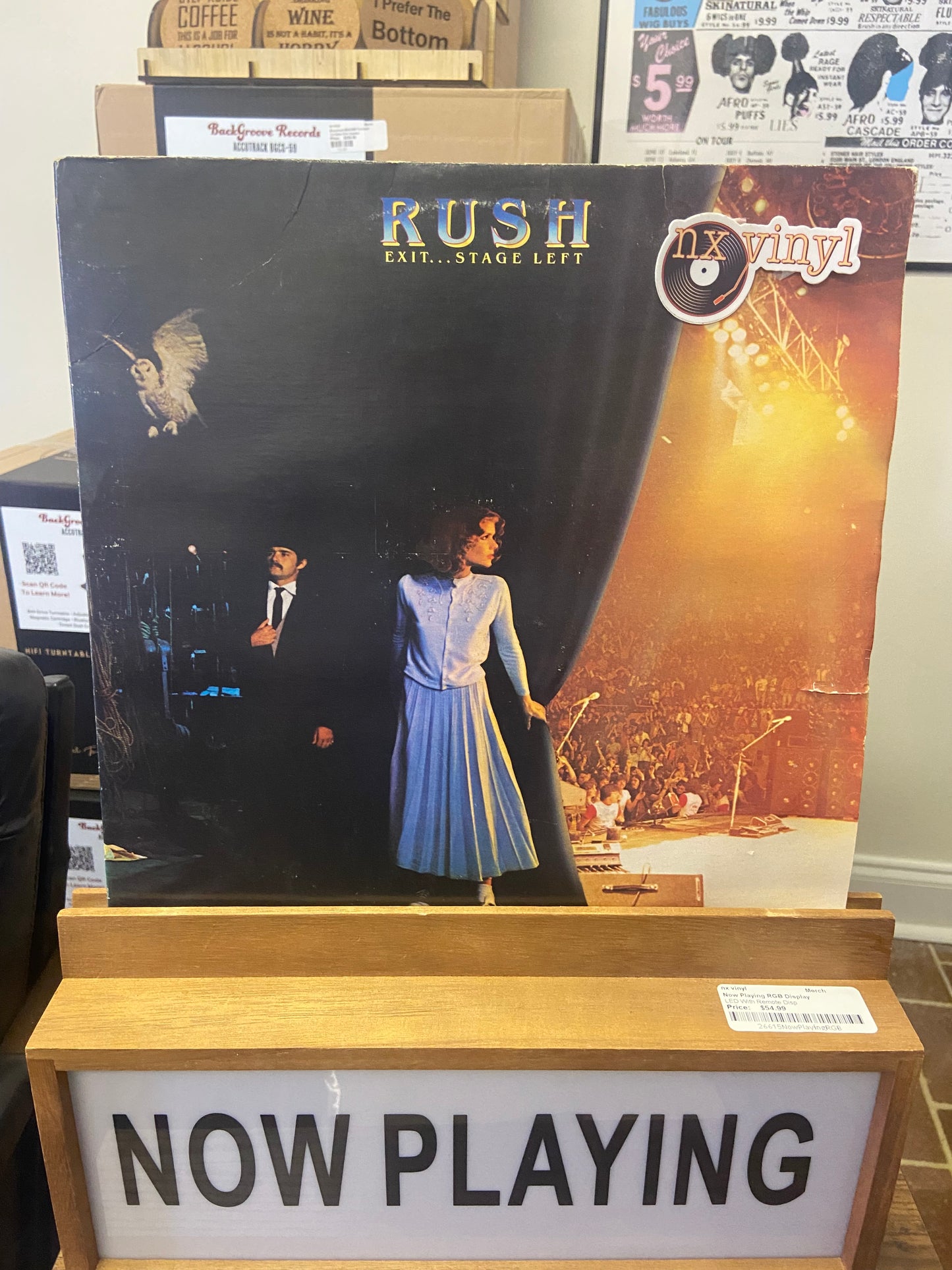 Rush- Exit... Stage Left (ROCK) (2LP)