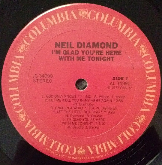I'm Glad You're Here With Me Tonight - Neil Diamond
