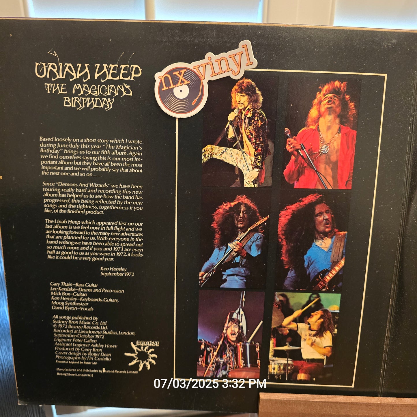 Uriah Heep - The Magicians Birthday (rock)